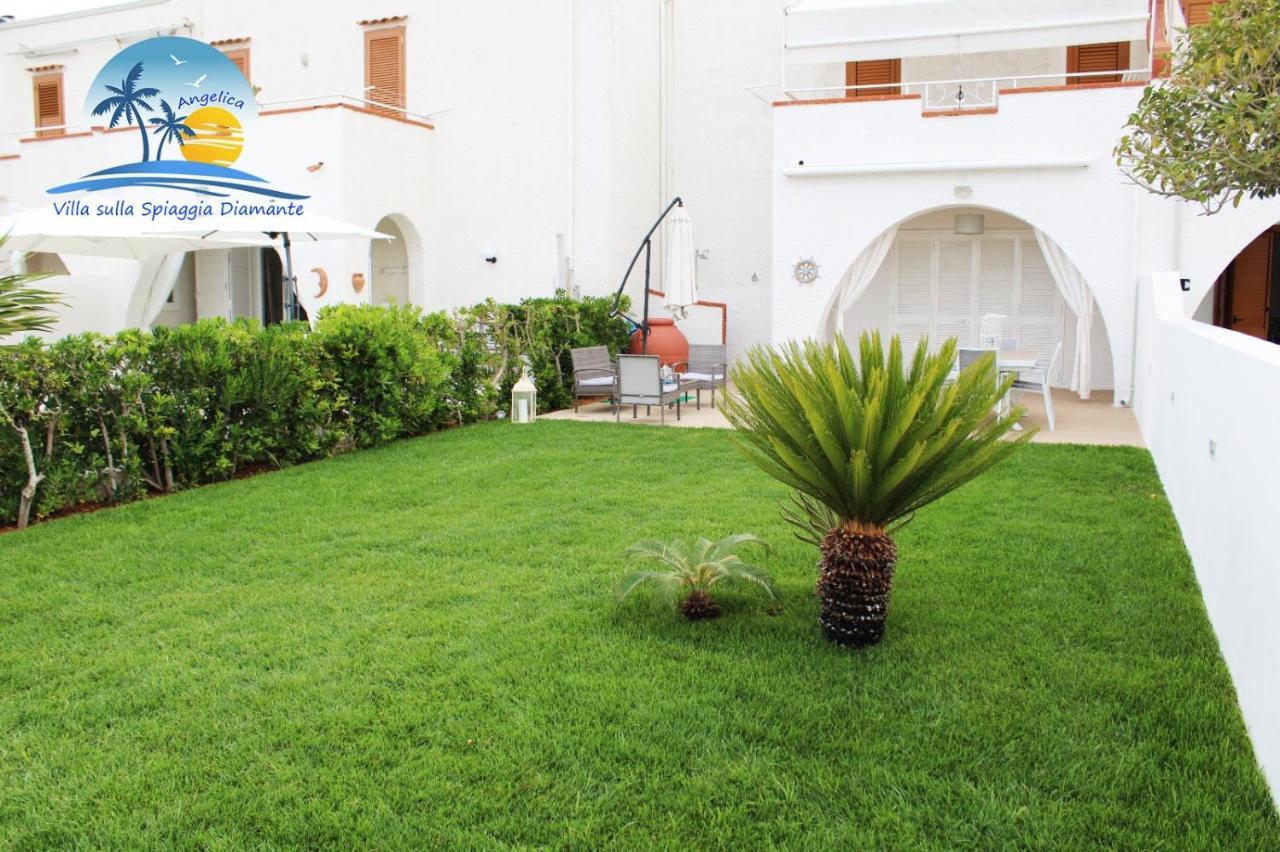 Villa Sulla Spiaggia Diamante เบลเวเดเร มาริตตีโม ภายนอก รูปภาพ