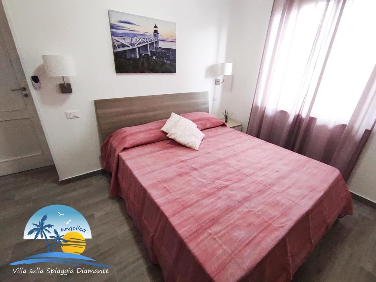 Villa Sulla Spiaggia Diamante เบลเวเดเร มาริตตีโม ภายนอก รูปภาพ